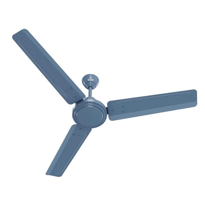 Polycab Nippy 1200mm Star Rated, High Speed & High Air Delivery Ceiling Fan For Home | 100% Copper | Rust-Proof Blades, 52 Watt | 2 years warranty【Classic Blue】