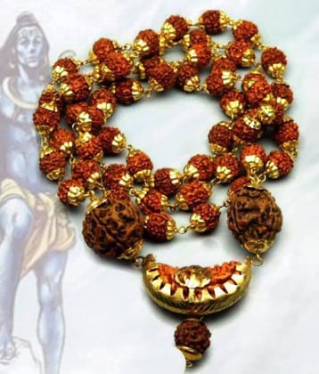 Craftsells Rudraksha & Astrology Rudraksha Pooja Mala