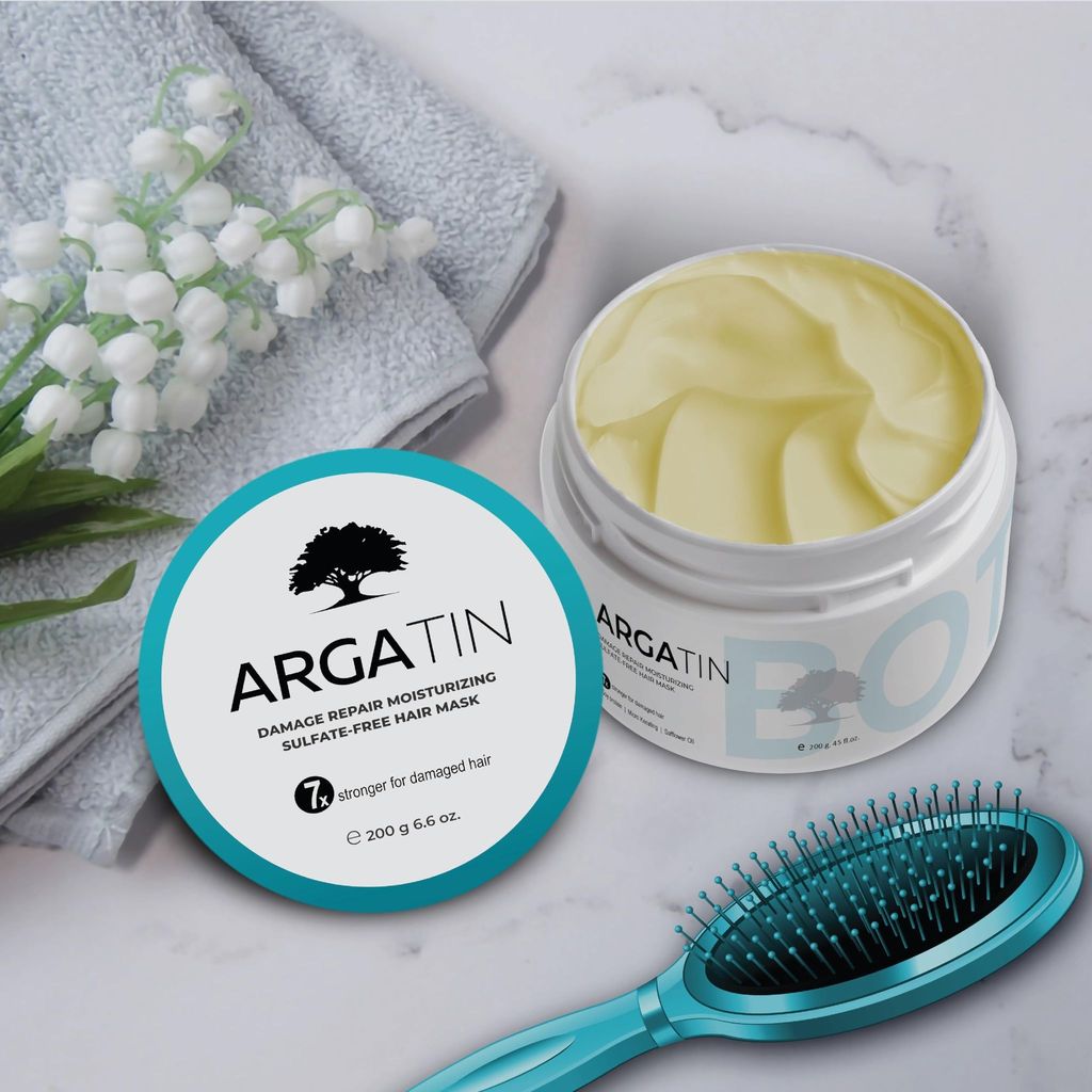 Argatin Botoxx Hair Mask For Damage Repair Moisturizing Sulfate-Free 200 G