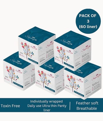 CPLSUPERSOFT 100 Panty Liners Pack of 5