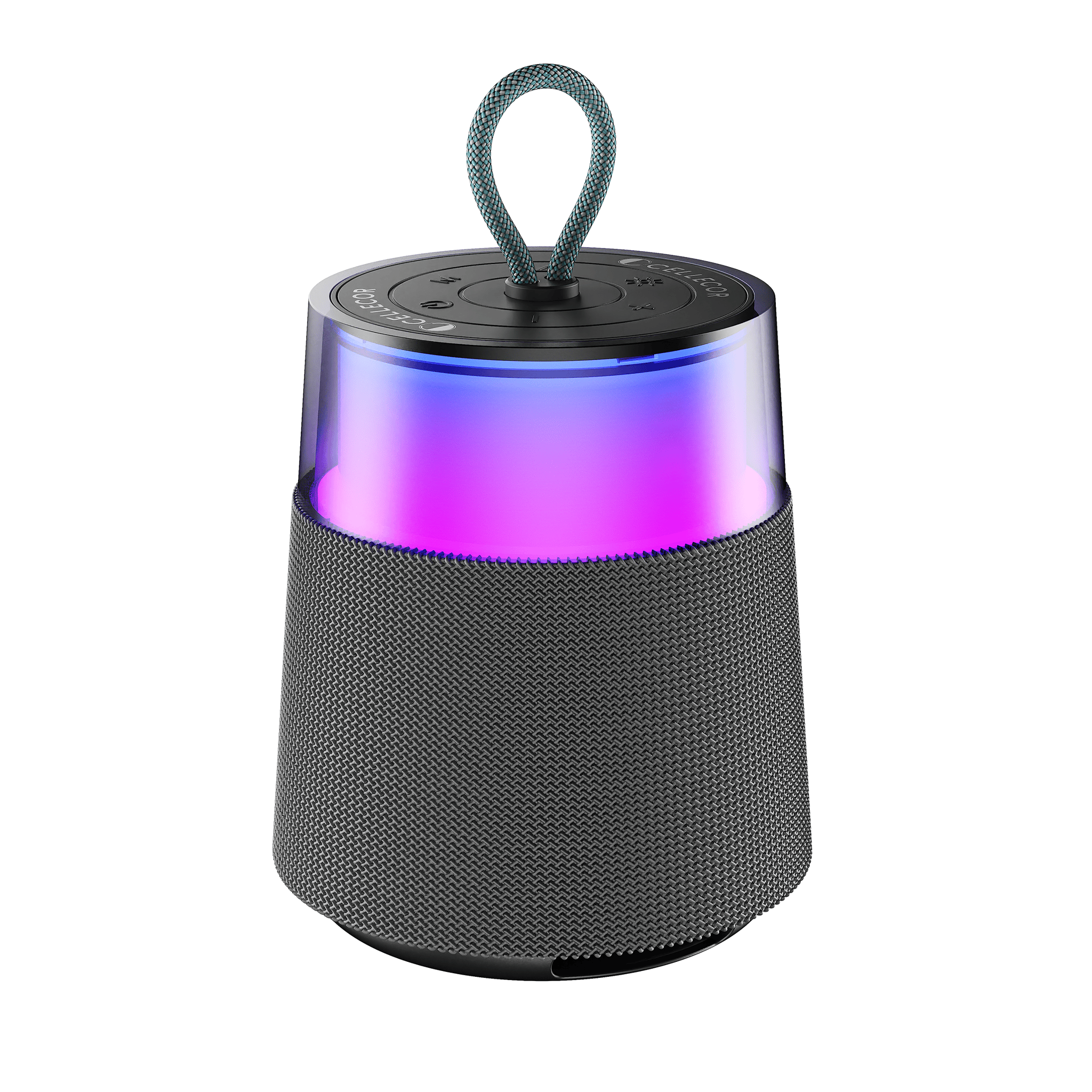 Cellecor CLB-80 BOOM | 10 Hr Playtime | BT-v5.3 | 2600mAH | Water Resistant 10 W Bluetooth Speaker- Black