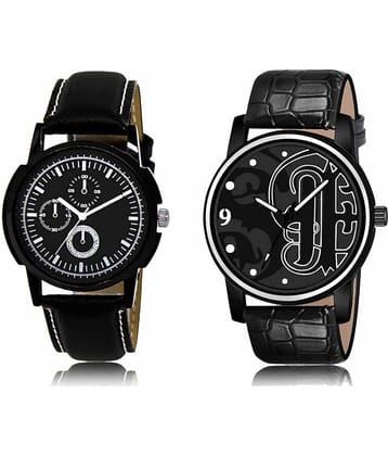 Lorem - Analog Watch Watches Combo For Men and Boys ( Pack of 2 )