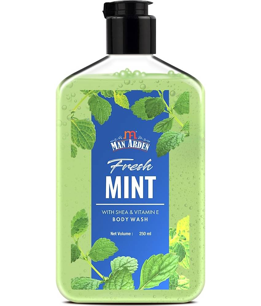 Man Arden Fresh Mint Luxury Body Wash Infused With Shea Butter & Vitamin E, 250ml