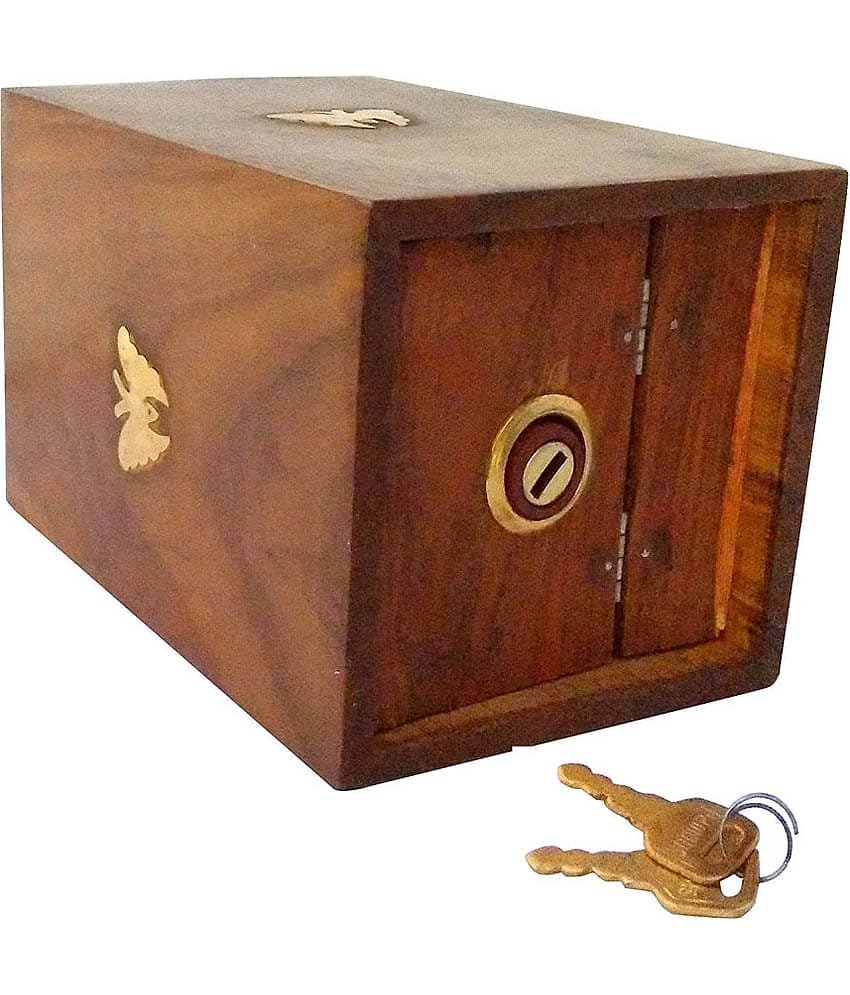 SWH Wood Piggy Bank - Pack of 1