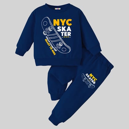 KUCHIPOO Boys Casual Sweatshirt Track Pants-2-3 years