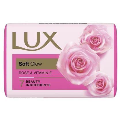 Lux Soft Glow Rose & Vitamin E Soap, 100 gm
