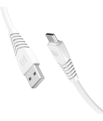 Portronics Type C Cable White - 1 Meter