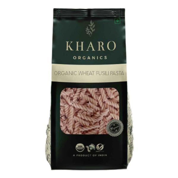 Kharo Organics Wheat Fusili Pasta 500 Gms