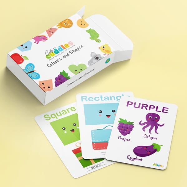 Colors and shape Made easy - Flashcards