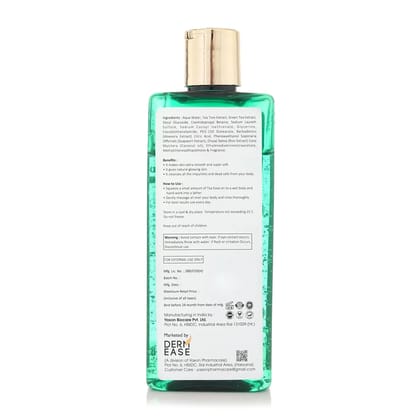Dermease Tea Ease Body Wash for Clean & Fresh Skin