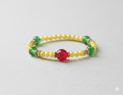 Timeless Circular Beaded Bracelet for Women