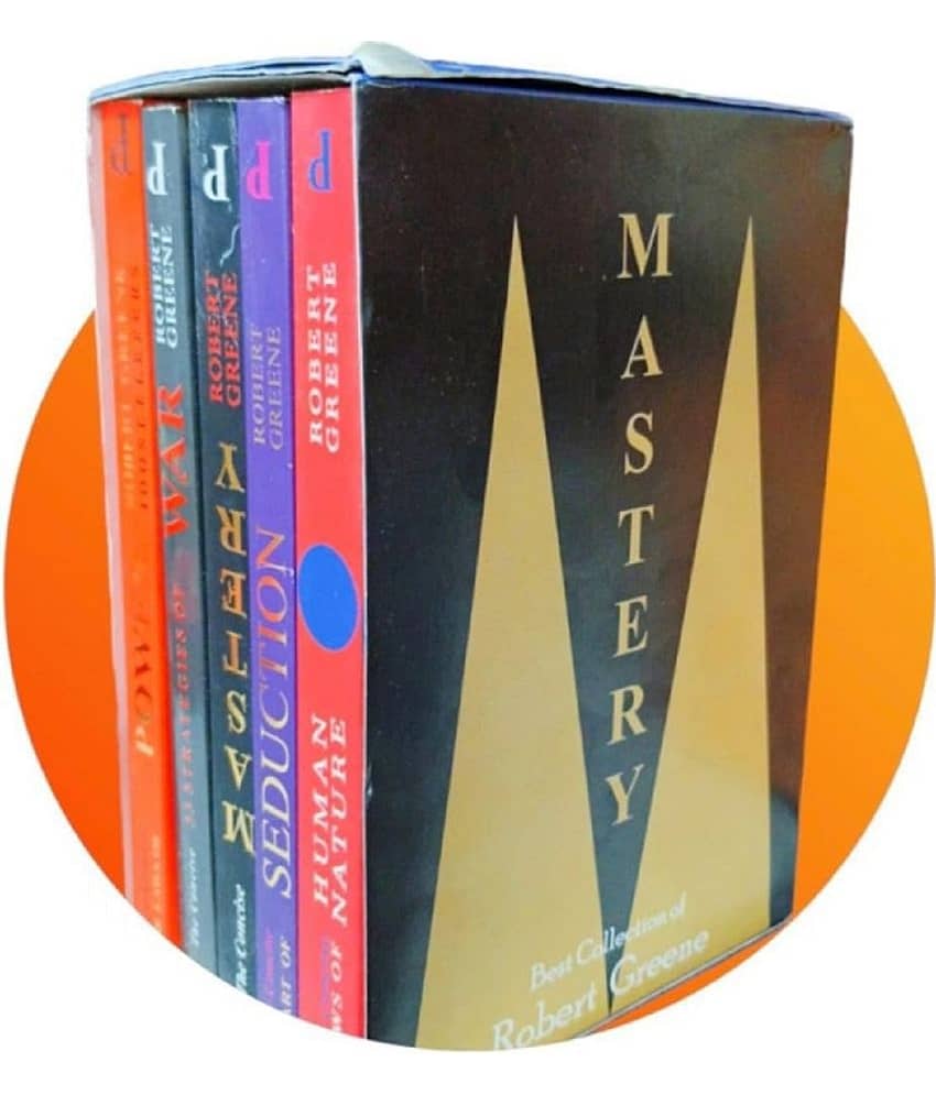 Robert Greene 5 Book Set Concise Power, Mastery, Seduction,WAR, human nature