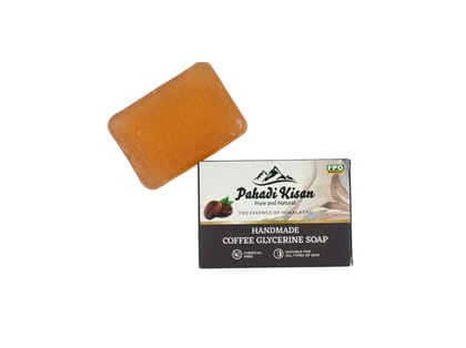 Pahadi Kisan Coffee Glycerin Soap - 100g Pahadi Kisan Coffee Glycerin Soap - 100g