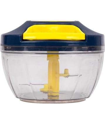 HomePro Kitchen Product 450ML Manual Push Chopper With Stainless Steel Blade