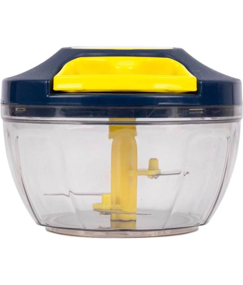 HomePro Kitchen Product 450ML Manual Push Chopper With Stainless Steel Blade