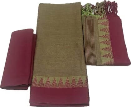Mangalagiri Cotton Dress Authentic Handloom Weave