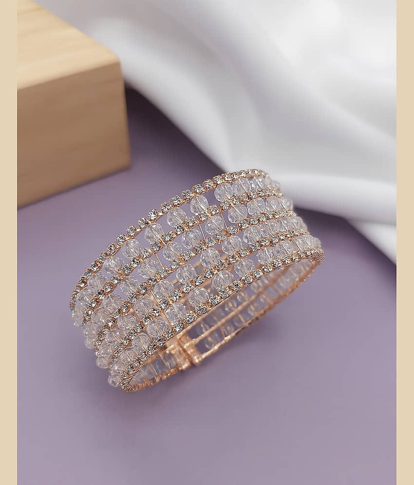 SHANKH-KRIVA Rose Gold Bracelet ( Pack of 1 )