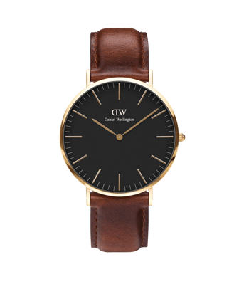 Daniel Wellington Men Classic 40 St Mawes G Black Watch - DW00100543-Black
