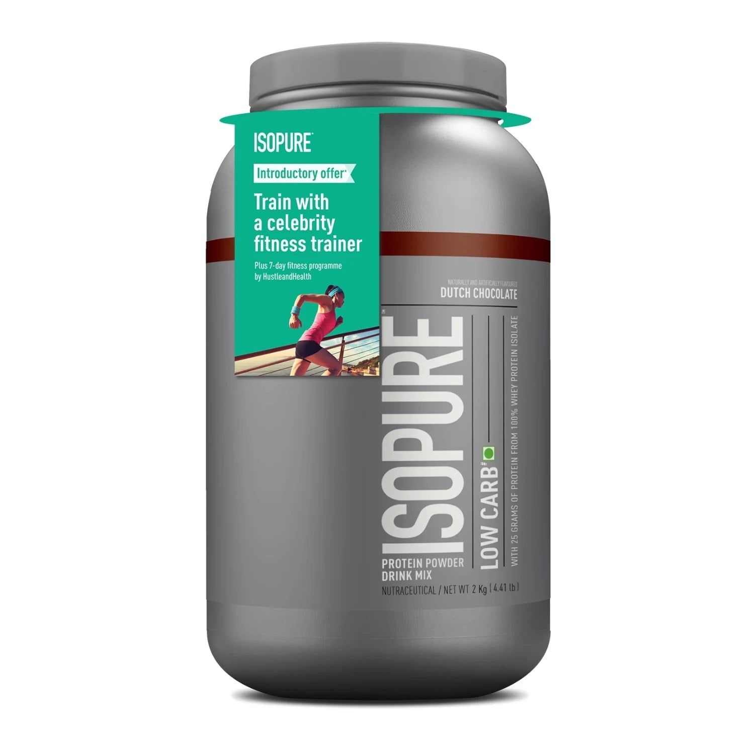 Isopure Low Carb 100% Whey Protein Isolate-2 kg / Dutch Chocolate