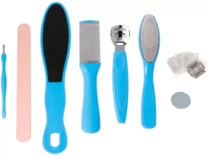 Elecsera Pedicure Tools For Feet - Footfile Kit, Foot Scrubber - Body Care - Loofah and Other Tools | Buy online on ZillyBuy