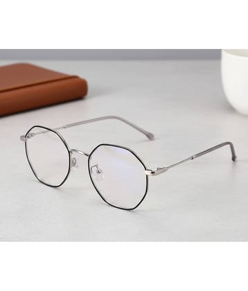 Admire Silver Full Rim Geometric Computer Glasses ( Pack of 1 )