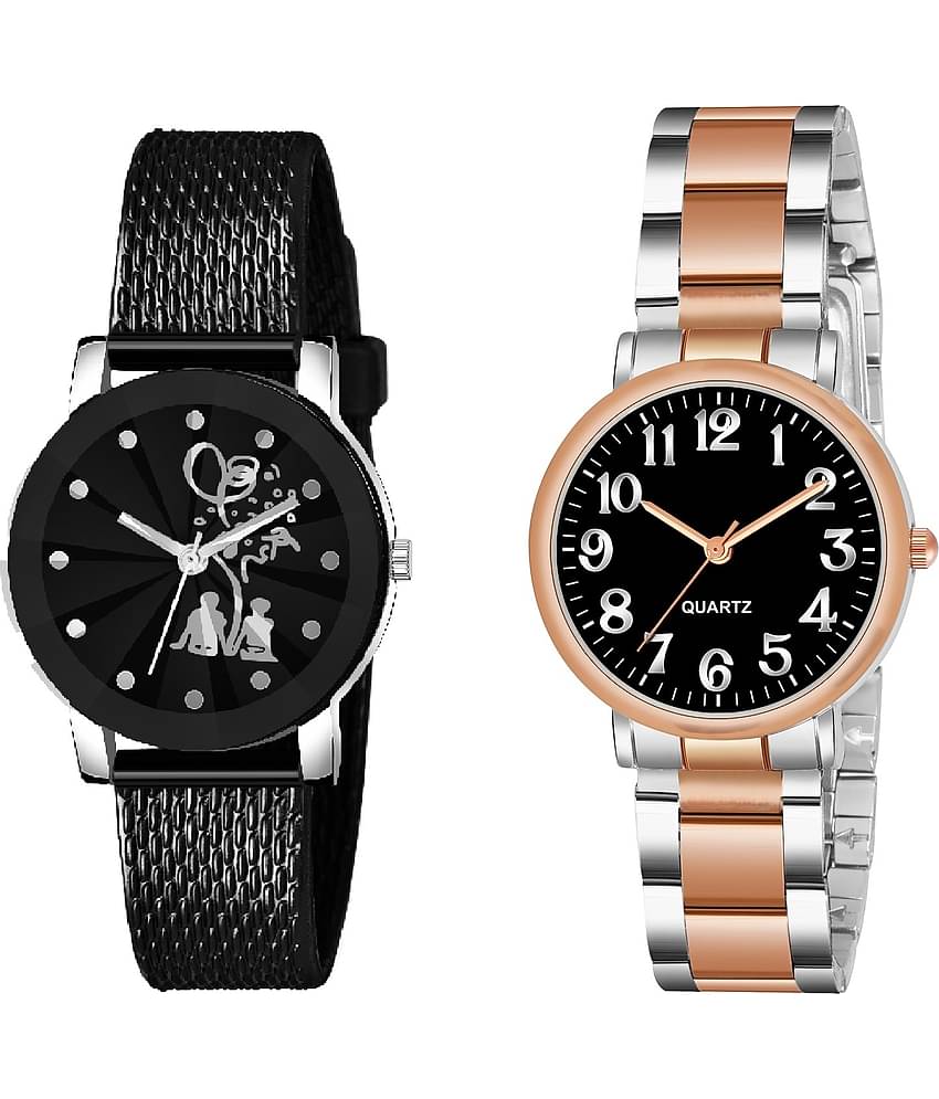 DECLASSE - Black Resin Analog Womens Watch