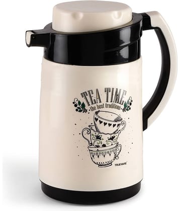 Trueware Ruff Tuff Black Plastic Flask 1000 ml