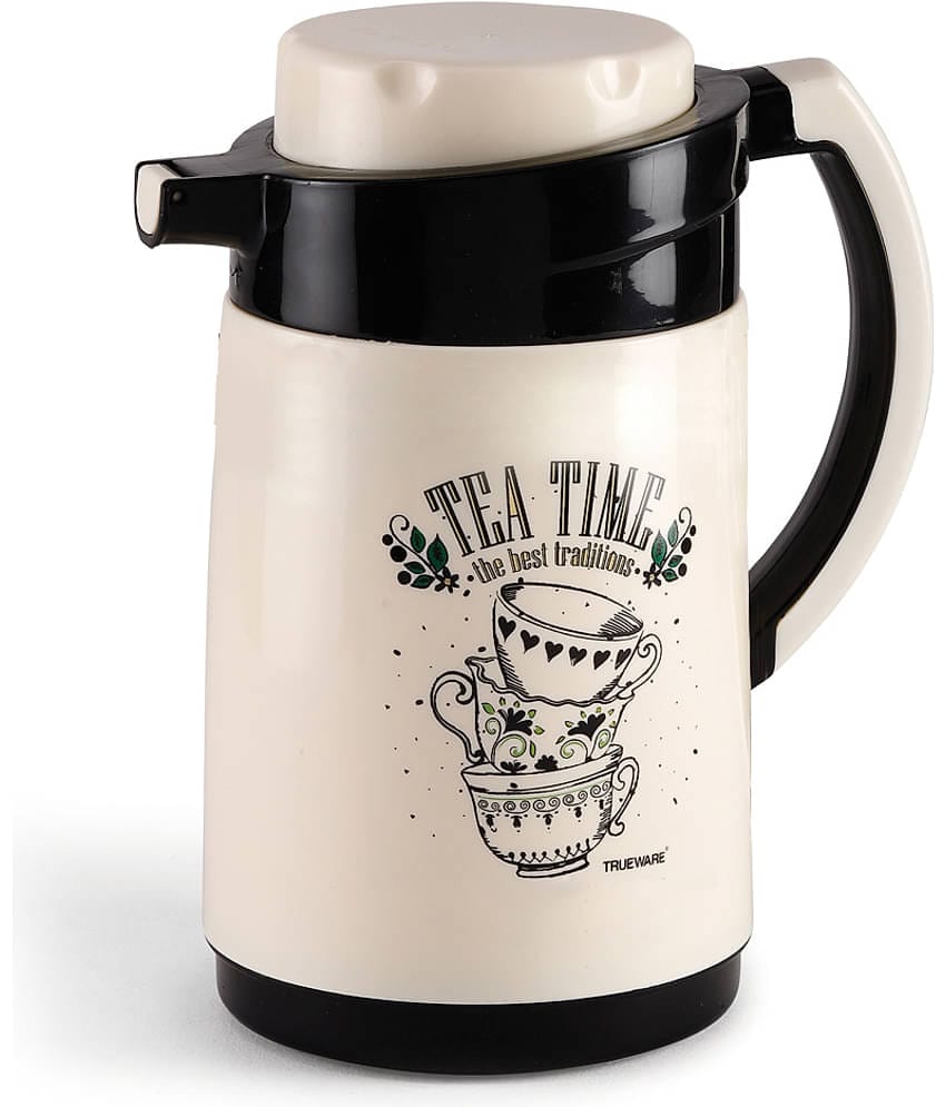 Trueware Ruff Tuff Black Plastic Flask 1000 ml