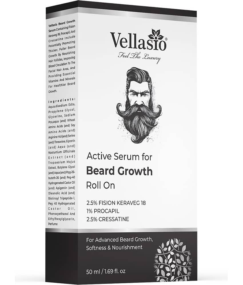 VELLASIO Vitamin E Growth And Softness Beard Oil 50 ml