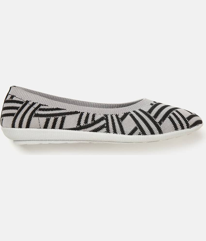 MARC LOIRE Gray Ballerinas