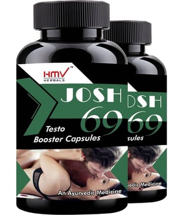 HMV Herbals Josh 69 Mega Pack- Herbal Men Power Capsule 120 no.s Pack Of 2