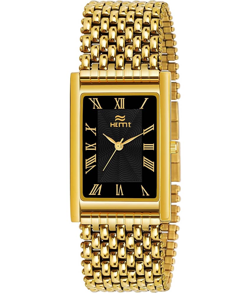 Hemt Gold Metal Analog Men's Watch