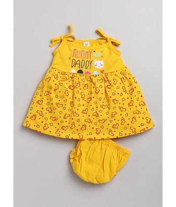 Mars Infiniti Pack of 1 Baby Girls Cotton Frock ( Pink )