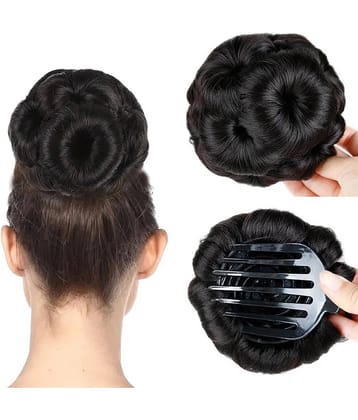 RITZKART Black Hair Clip ( Pack of 1 )