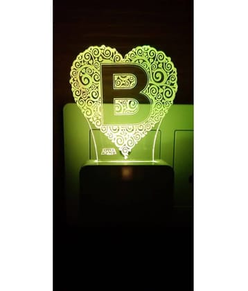SUPER AJANTA - Multicolor Night Lamp ( Pack of 1 )