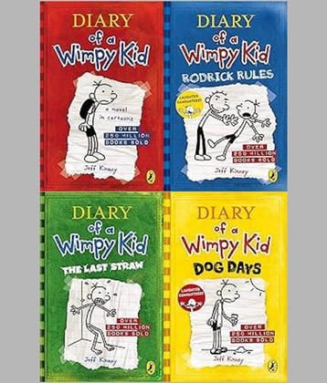 Diary of a Wimpy Kid : Rodrick Rules + Dog Days + The Last Straw + Diary of a Wimpy Kid 1
