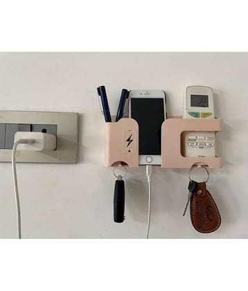 Multi-Purpose Wall Mount Mobile Holder Stand for Easy Charging (4 in 1 Multi-use)