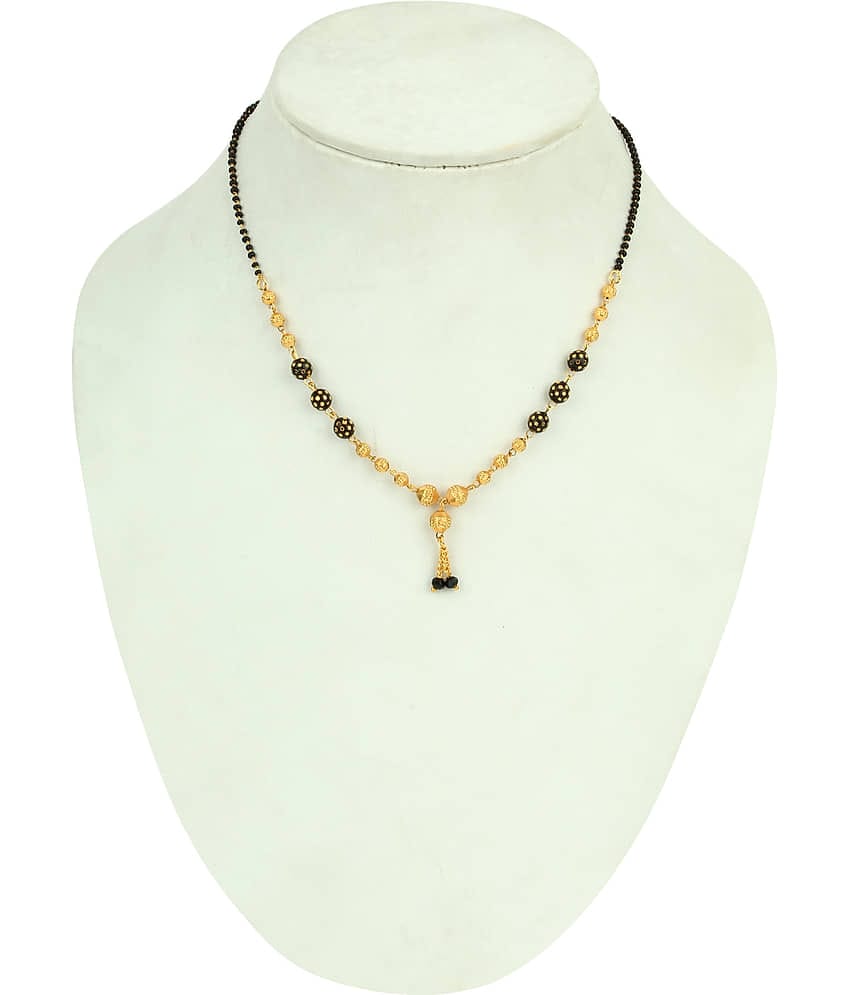 Darshini Designs - Black Mangalsutra ( Pack of 1 )