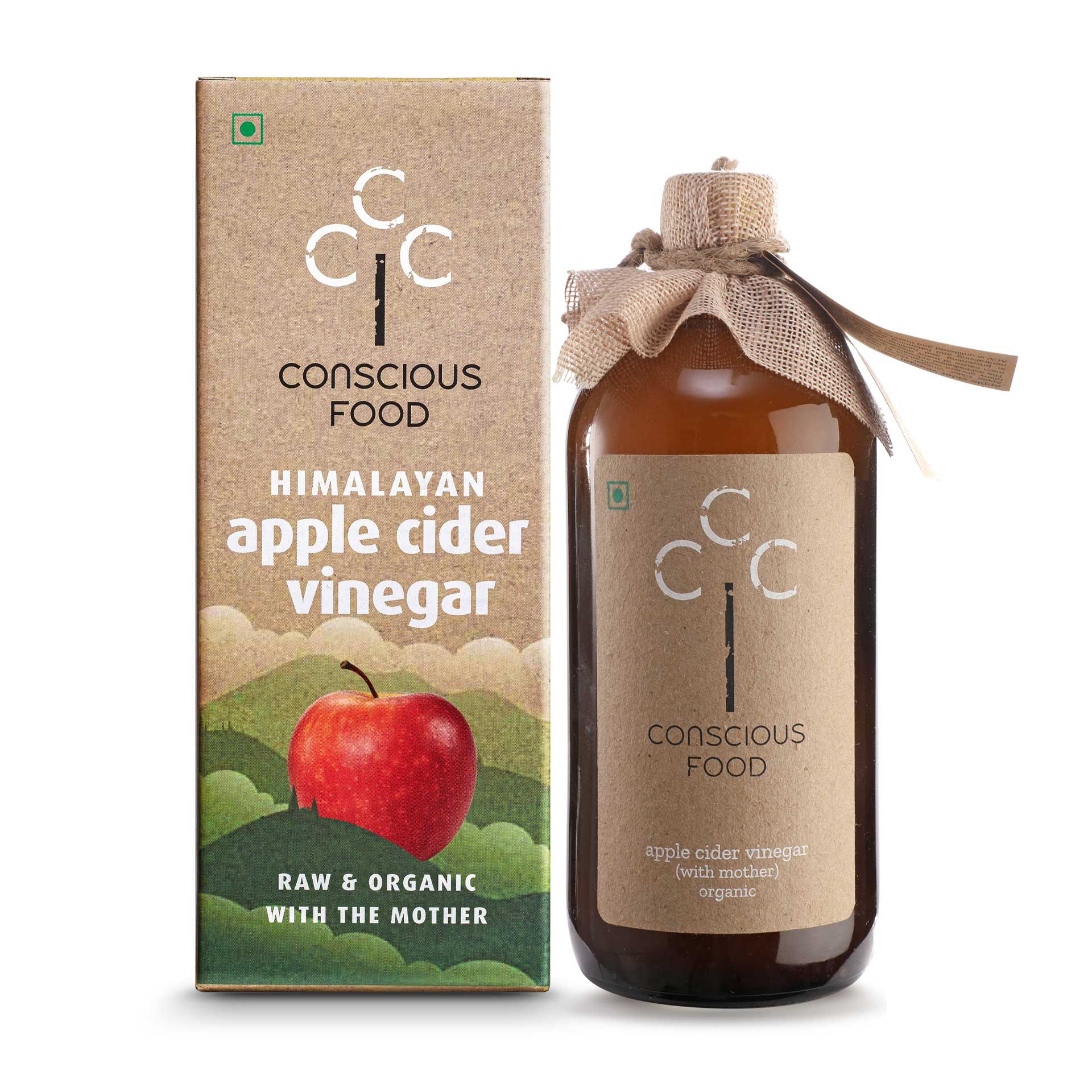Conscious Food Apple Cider Vinegar 500 Ml