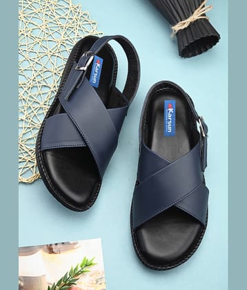 Karsun - Blue Men's Sandals