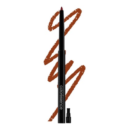 Coloressence Pout Perfect Matte Lip Liner, Rust, 0.25gm | Long Lasting | Lightweight | Highly Pigmented | Non-Drying Formula | Waterproof | Transfer Free Coloressence Pout Perfect Matte Lip Liner, Rust, 0.25gm | Long Lasting | Lightweight | Highly Pigmen