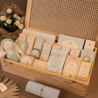 Sneh Sandook - Wooden Gifting Box-First Birthday Gift Box