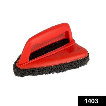 Bathroom Brush with abrasive scrubber for superior tile cleaning Bathroom Brush with abrasive scrubber for superior tile cleaning
