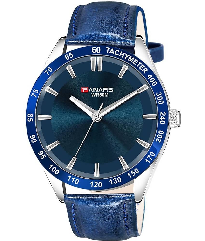 PANARS - Blue Silicon Analog Men's Watch