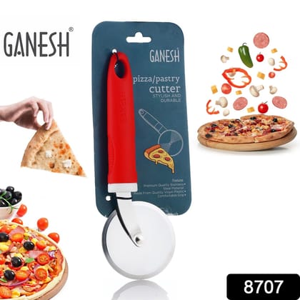 Ganesh GANESH PIZZA / PASTRY CUTTER Wheel Pizza Cutter (Stainless Steel) Ganesh GANESH PIZZA / PASTRY CUTTER Wheel Pizza Cutter (Stainless Steel)