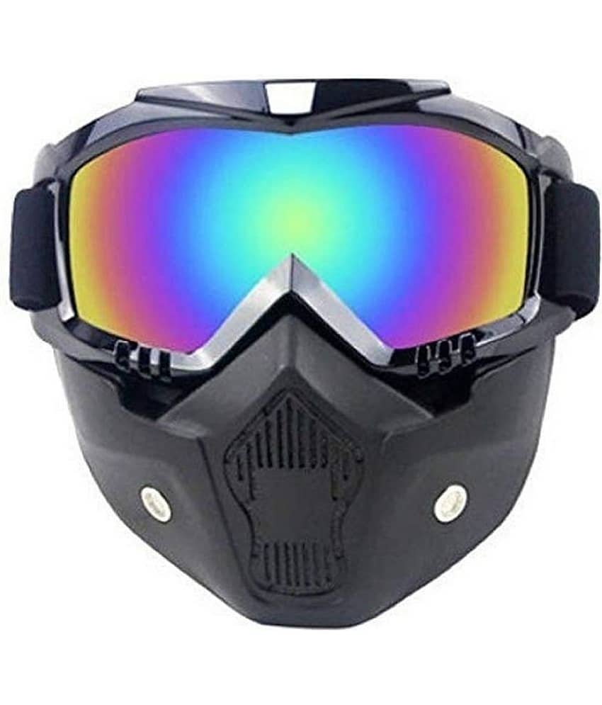 banistrokes Night Vision Multicolour Riding Goggles ( Pack of 1 )