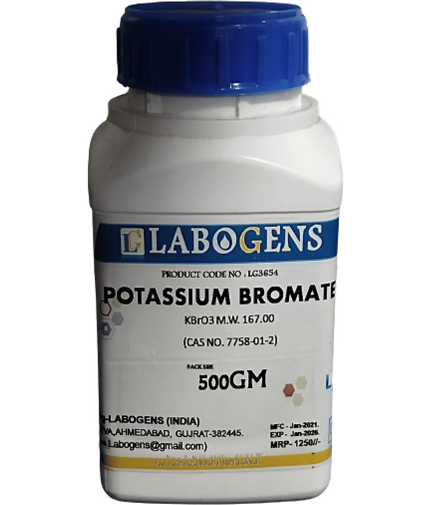 POTASSIUM BROMATE 500GM