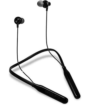 Avista Neckband Thunder Bass In-the-ear Bluetooth Headset with Upto 30h Talktime Deep Bass - Black
