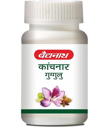 Baidyanath Kanchnar Guggulu Tablets Helpful in Hormonal imbalance, Joint Pains & Eliminate Toxins 120No.s (Pack of 1)
