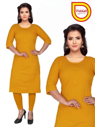 PickCell Plain Straight Kurti